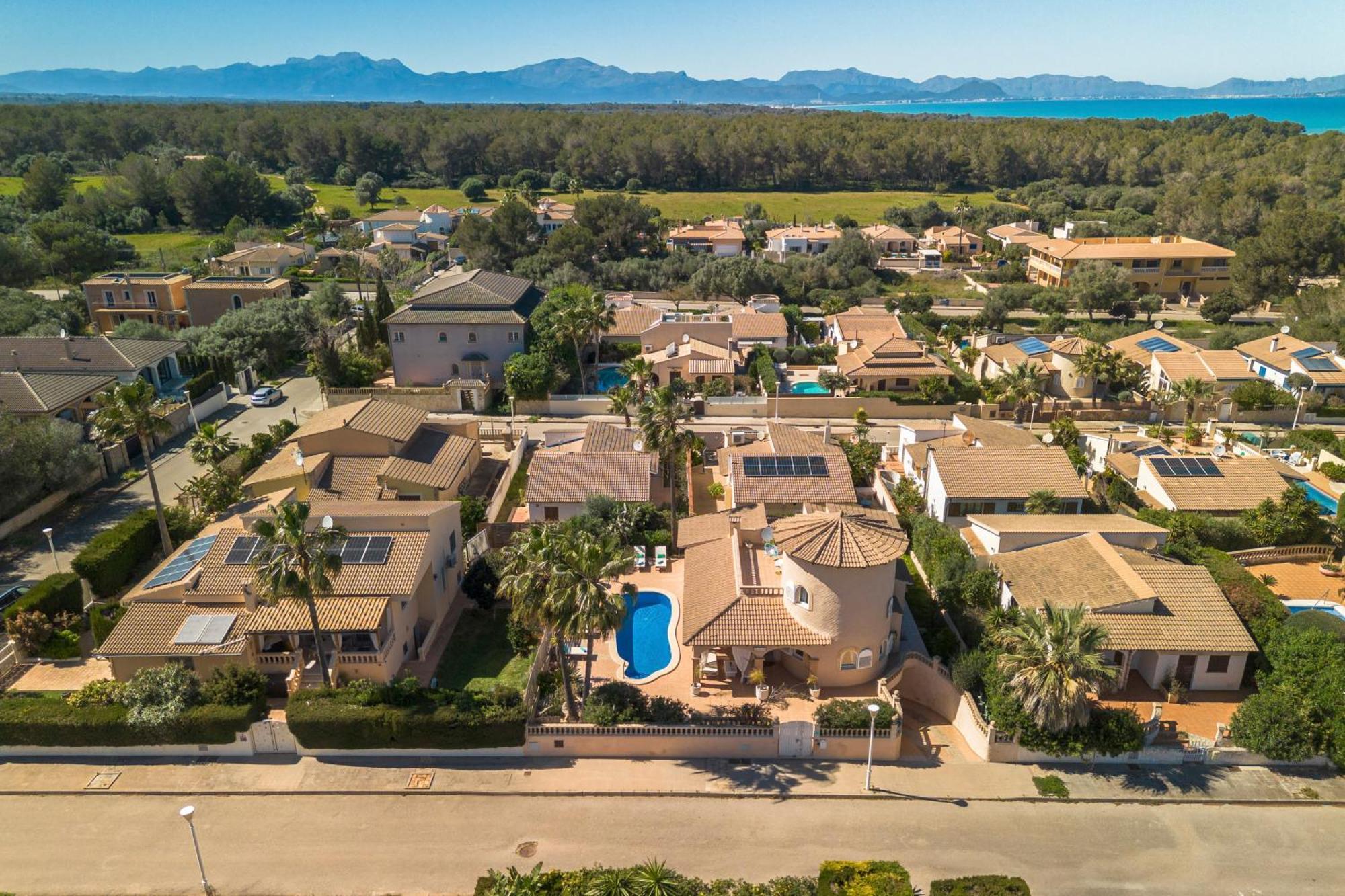 סון סרה דה מרינה Villa Son Serra, Pool And Chill Out Close To The Beach מראה חיצוני תמונה